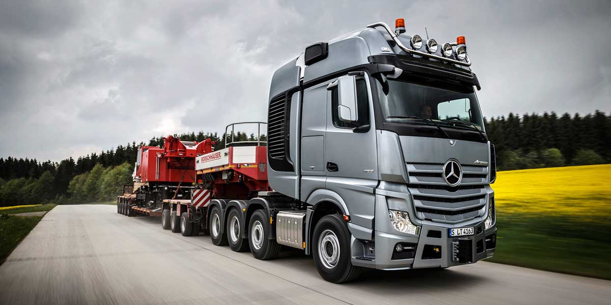 EBERT Mercedes-Benz Trucks Actros Schwerlasttransport SLT